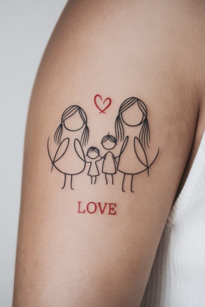 34 Heartfelt Family Tattoo Design Ideas Skin And Needle