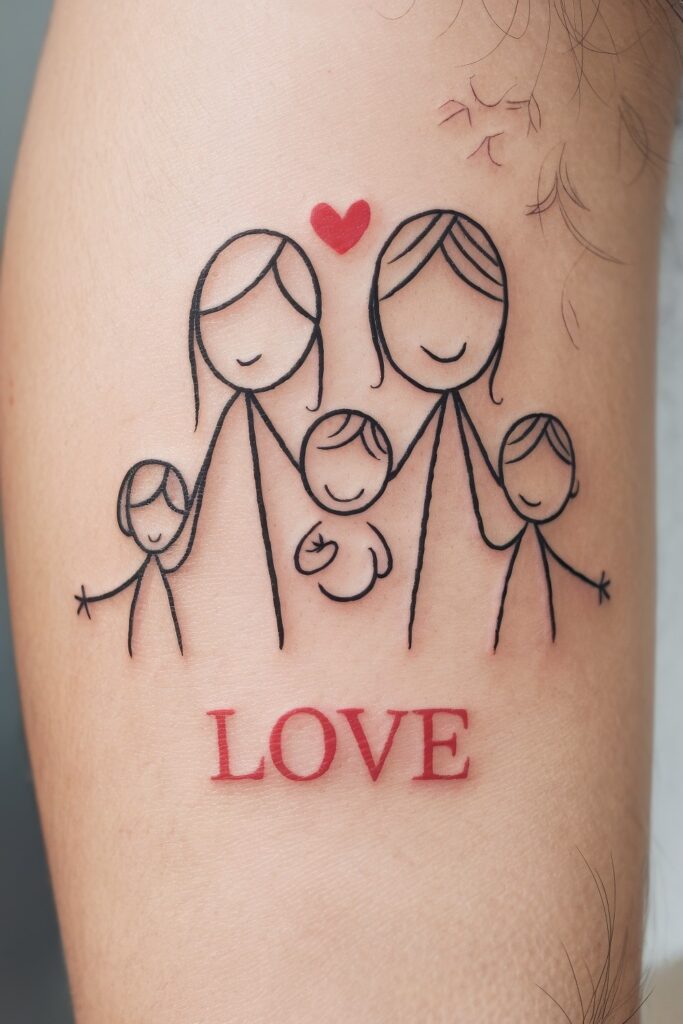 34 Heartfelt Family Tattoo Design Ideas Skin And Needle