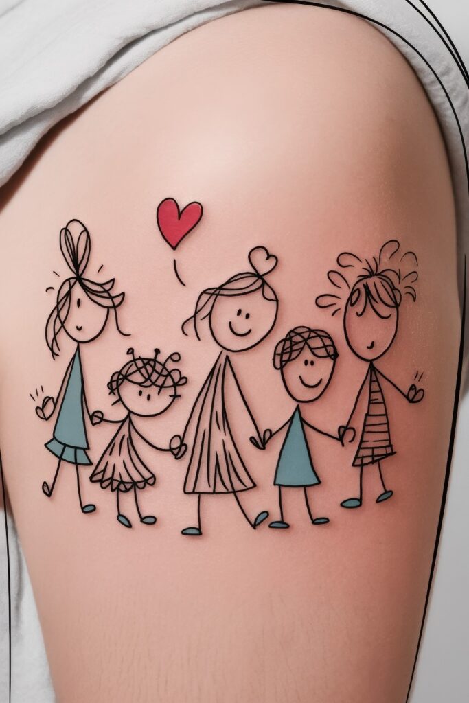 34 Heartfelt Family Tattoo Design Ideas Skin And Needle