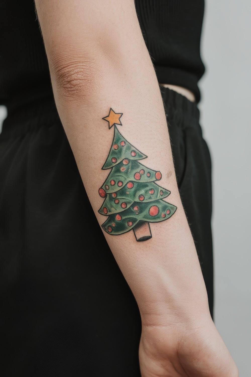 34 Festive Christmas Tattoo Design Ideas to Spark Your Holiday Spirit