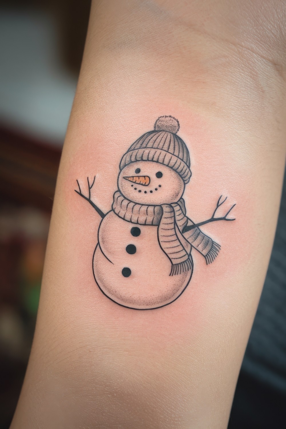 63 Festive Christmas Tattoo Design Ideas to Celebrate the Holiday Spirit