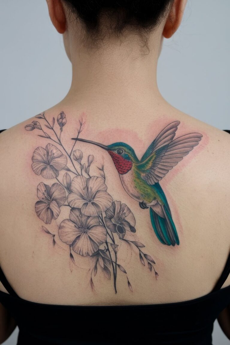 27 Unique Hummingbird Tattoo Design Ideas for Nature Lovers – Skin And ...