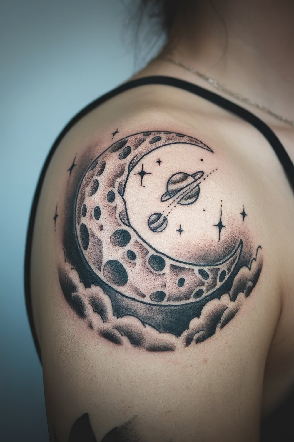 19 Stunning Moon Tattoo Design Ideas for Dreamers and Night Owls
